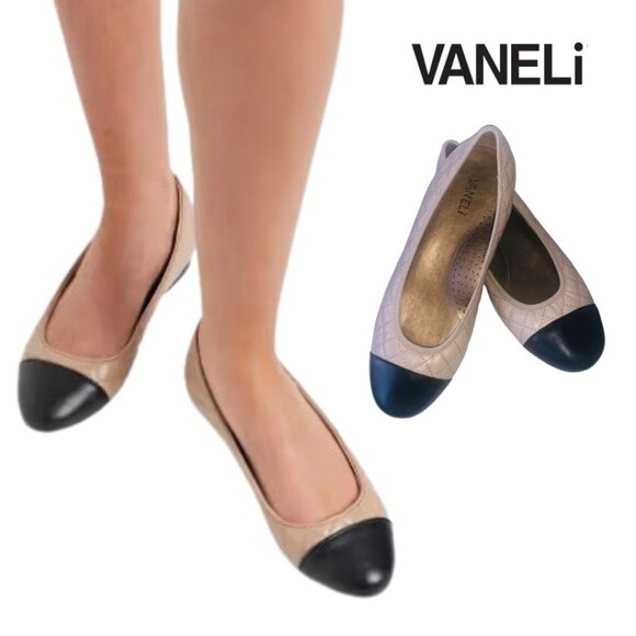 Like New - Vaneli Flats Serene Pudding Nappa Size 10 - Picture 16 of 16